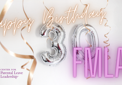 30 balloons and streamers celebrate 30 years of FMLA